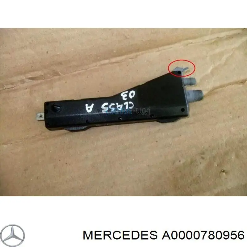 Фільтр вакуумної системи двигуна Mercedes A0000780956