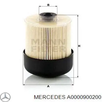 Купити A0000900200 Mercedes Фільтр-відстійник палива грубої очистки