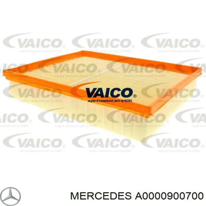 A0000900700 Mercedes Повітряний фільтр двигуна