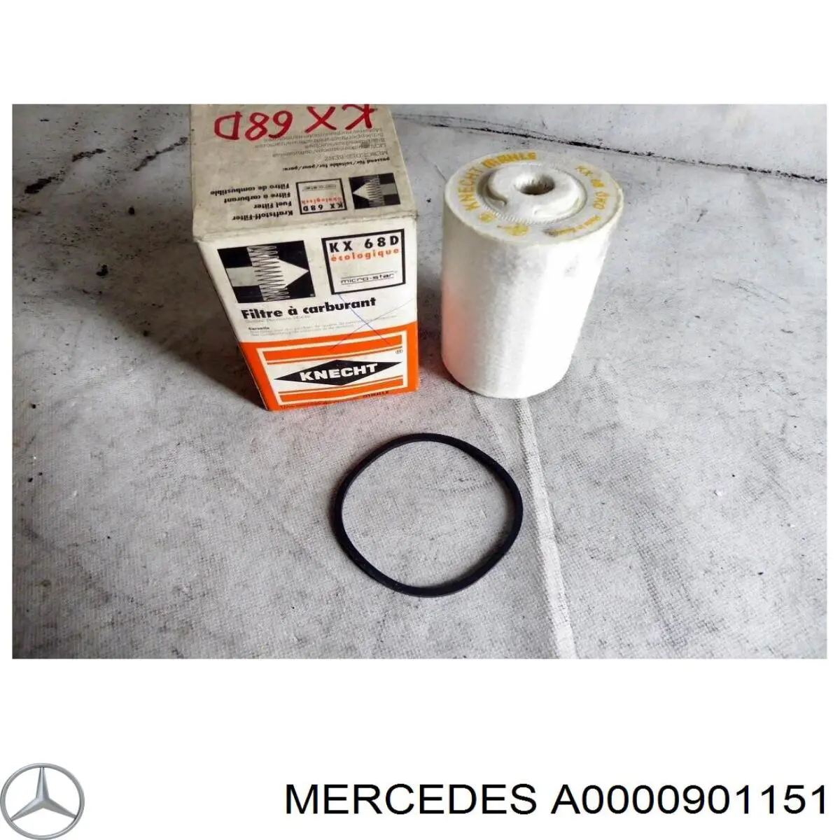 A0000901151 Mercedes фільтр паливний