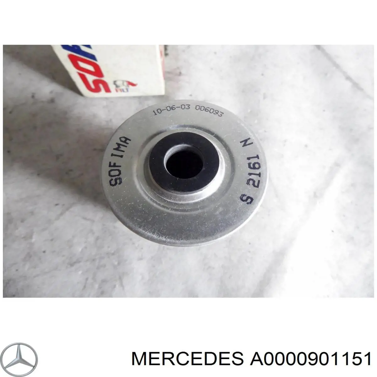 Фільтр тонкого очищення палива Mercedes A0000901151 ціна, від 5.31 USD