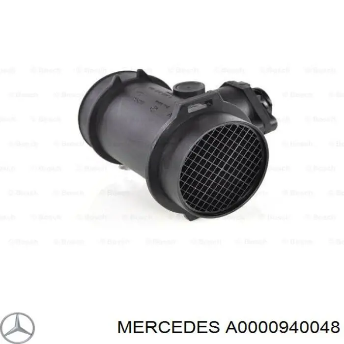 A0000940048 Mercedes датчик потоку (витрати повітря, витратомір MAF - (Mass Airflow))