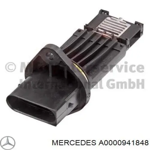 Датчик масової витрати повітря Mercedes A0000941848 ціна, від 57.01 USD