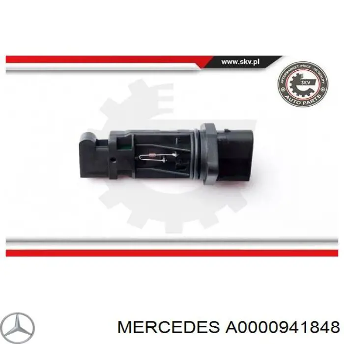 A0000941848 Mercedes Датчик витрати повітря