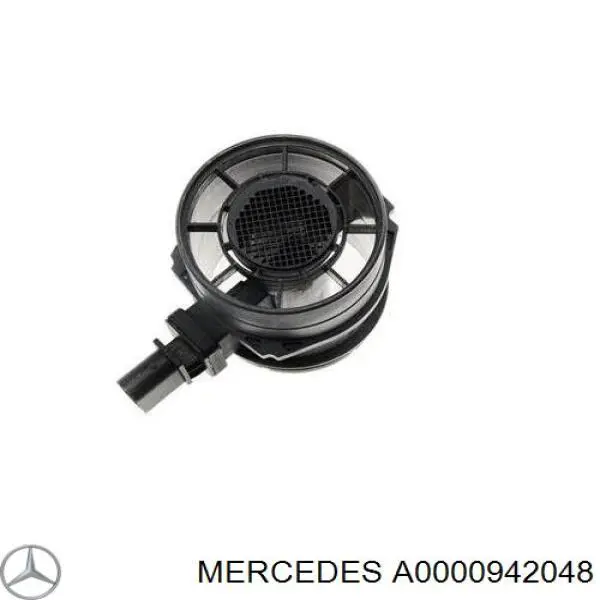 A0000942048 Mercedes датчик потоку (витрати повітря, витратомір MAF - (Mass Airflow))