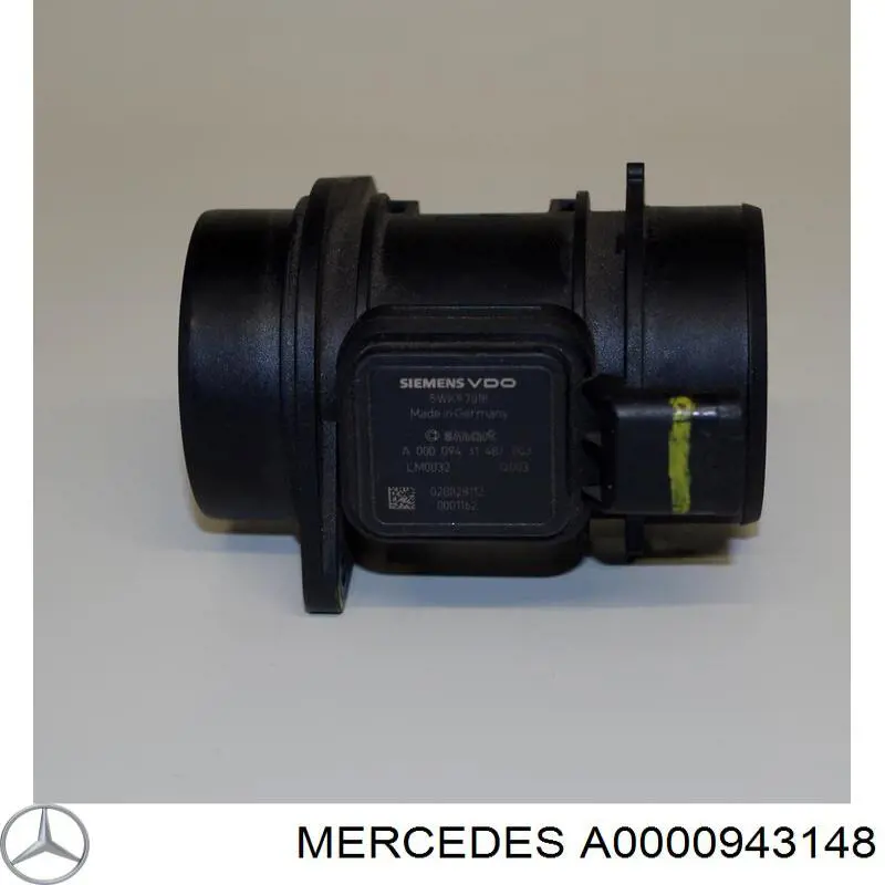 Датчик масової витрати повітря Mercedes A0000943148 ціна, від 577.08 USD