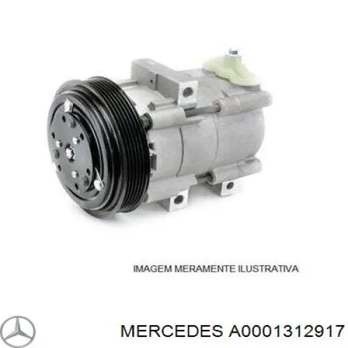 A0001312917 Mercedes Компресор, шатун компресора (TRUCK)