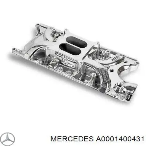 A0001400431 Mercedes повітряна заслонка колектора