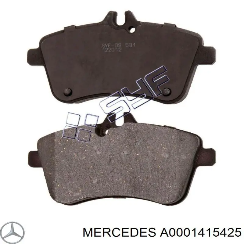 Купити A0001415425 Mercedes Дросільна заслінка