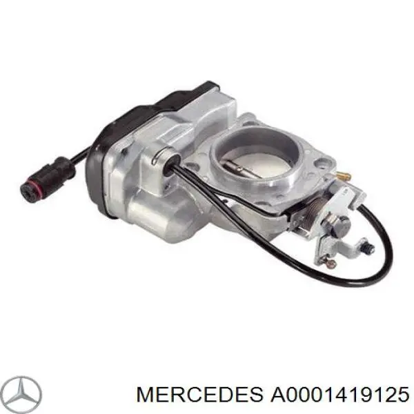 Дросільна заслінка в зборі A0001419125 Mercedes