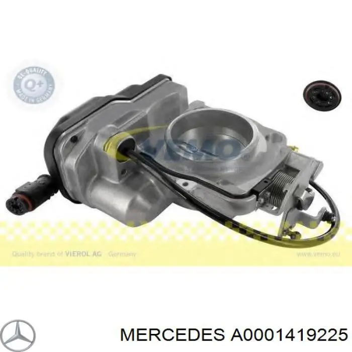 Дросільна заслінка в зборі A0001419225 Mercedes