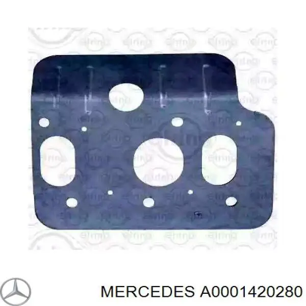 Прокладка випускного колектора, права Mercedes 1420280 ціна, від 8.72 USD