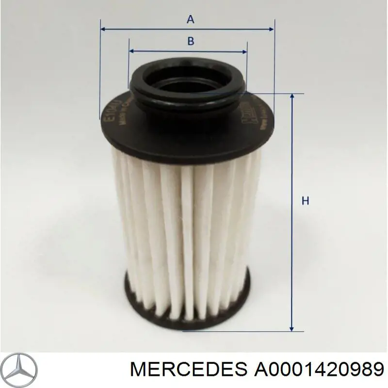 Фільтр ad blue Mercedes A0001420989 ціна, від 47.26 USD