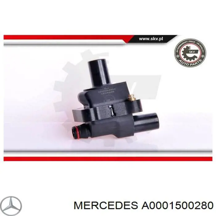 Купити A0001500280 Mercedes Котушка запалювання