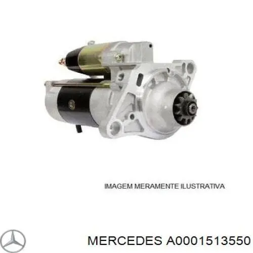 Купити A0001513550 Mercedes Втулка стартера