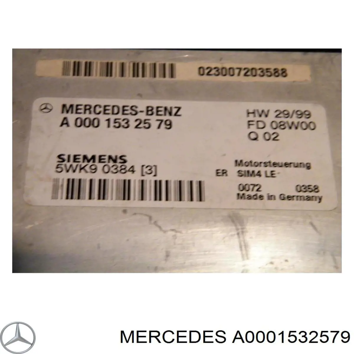 Електронний блок керування двигуном A1111532679 Mercedes
