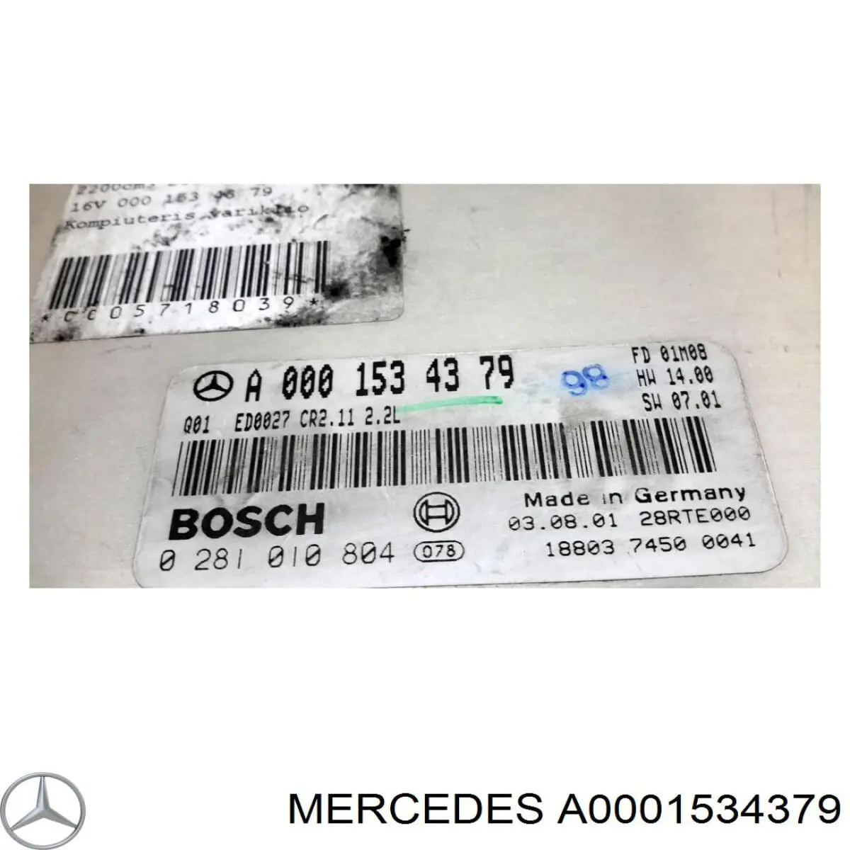 ЕБУ Mercedes A0001534379 ціна, від 29.88 USD