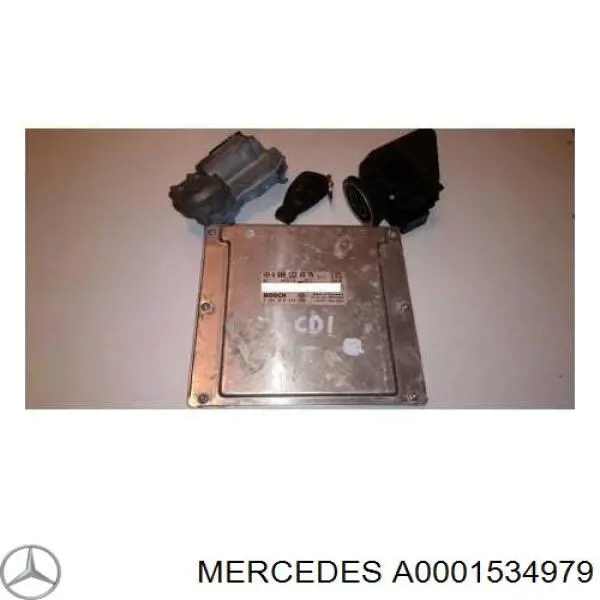 Модуль (блок) керування (ЕБУ) двигуном A0001534979 Mercedes