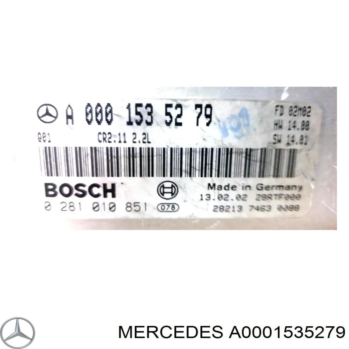 Купити A0001535279 Mercedes Модуль управління двигуном