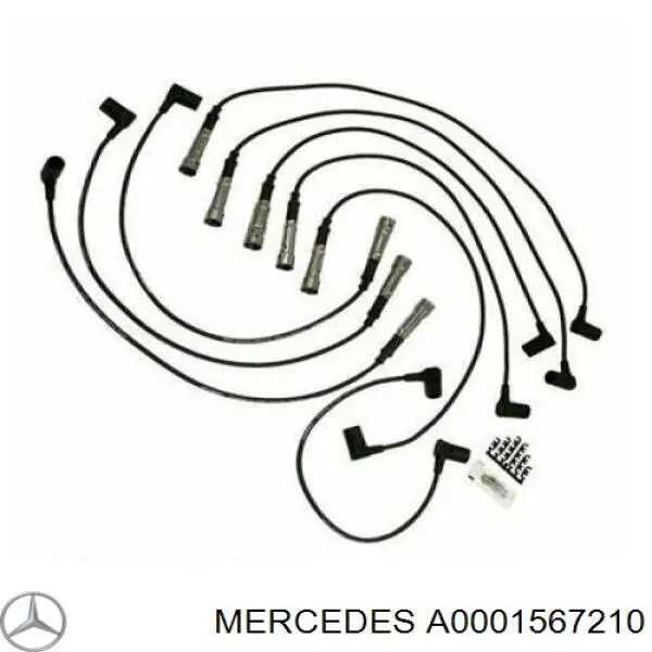 Накінечник свічки запалювання Mercedes A0001567210 ціна, від 6.49 USD