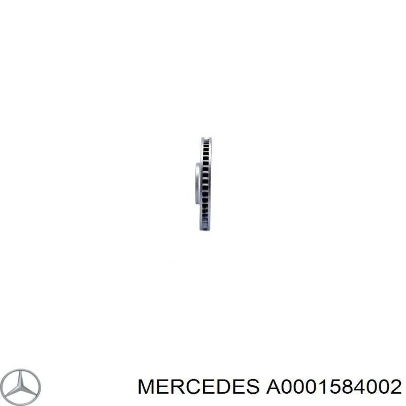 A0001584002 Mercedes кришка розподільника запалювання/трамблера