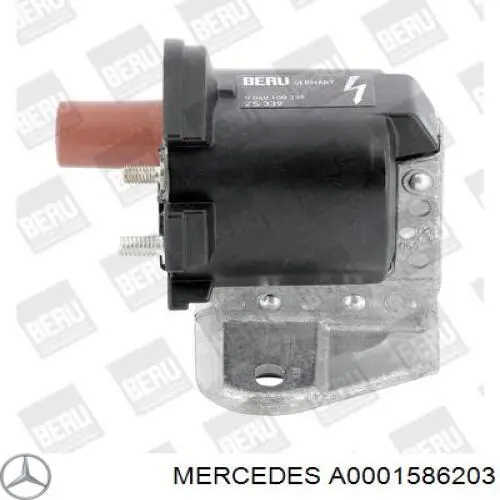 Котушка запалювання Mercedes A0001586203 ціна, від 28.50 USD