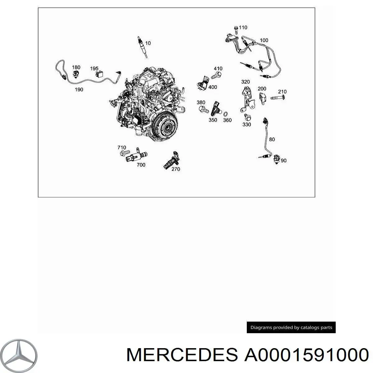  Свічка накалу Mercedes A 