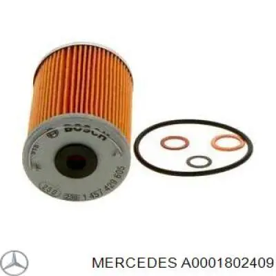 A0001802409 Mercedes фільтр масляний