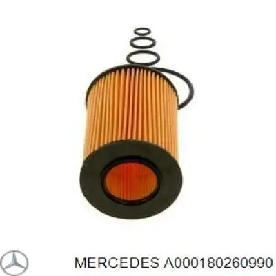 Купити A000180260990 Mercedes Фільтр очищення масла відцентровий
