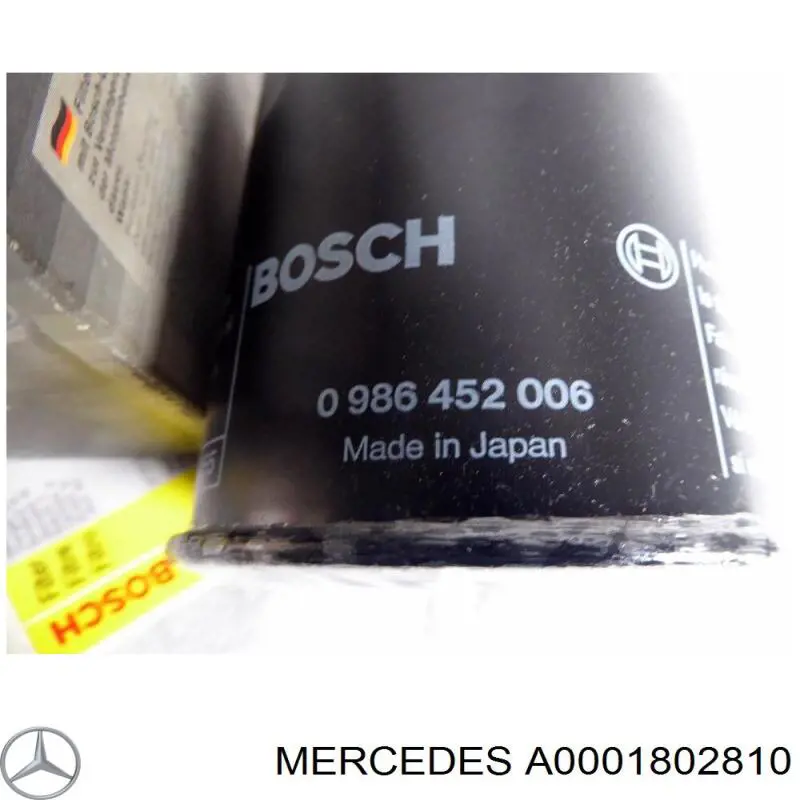 Фільтр масляний Mercedes A0001802810