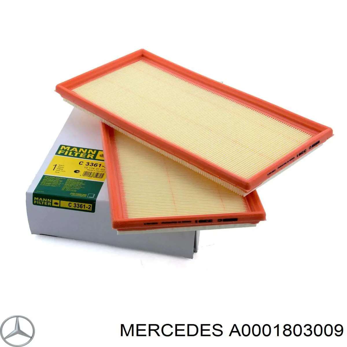 Масляний фільтр A0001803009 Mercedes