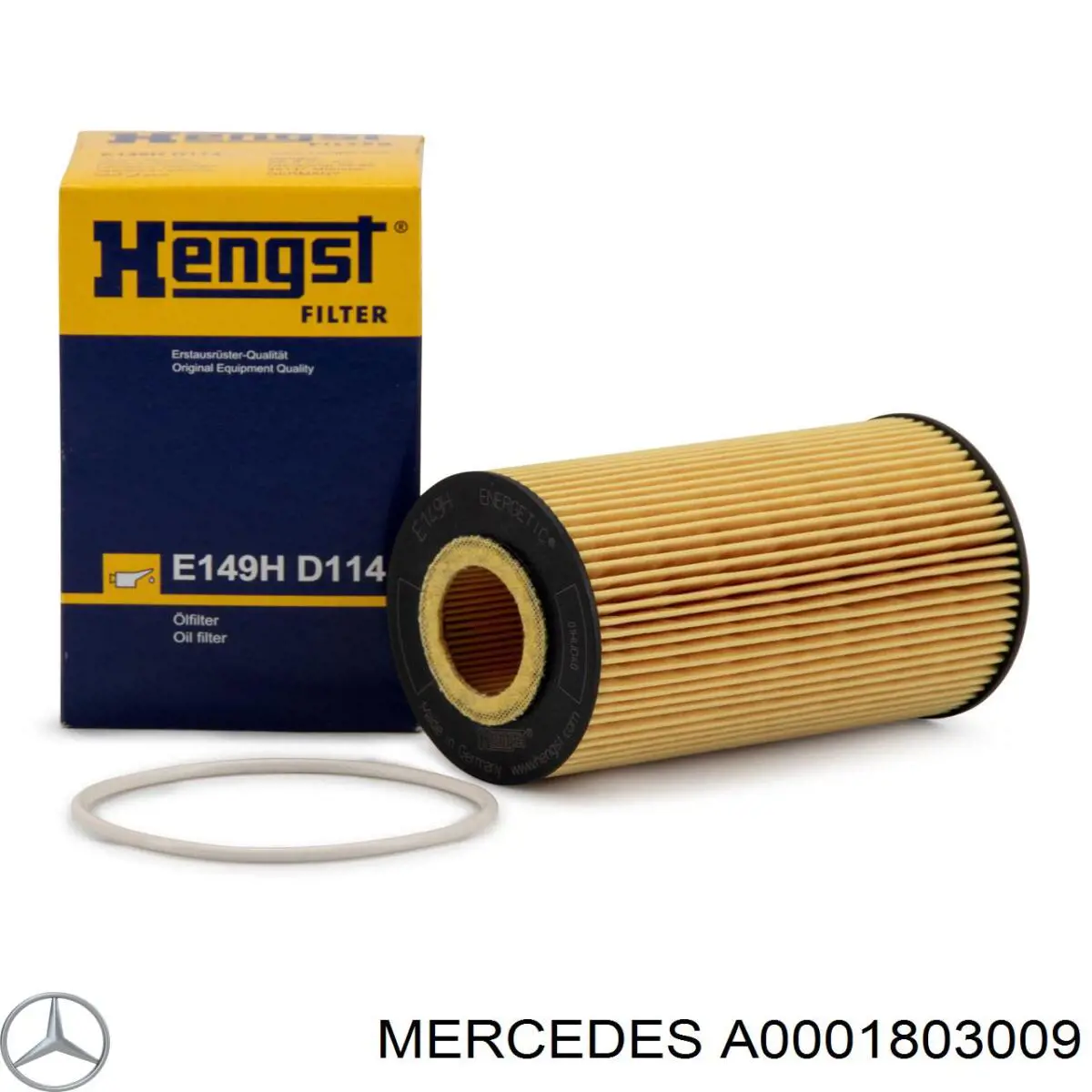 Масляний фільтр двигуна Mercedes A0001803009 ціна, від 26.94 USD