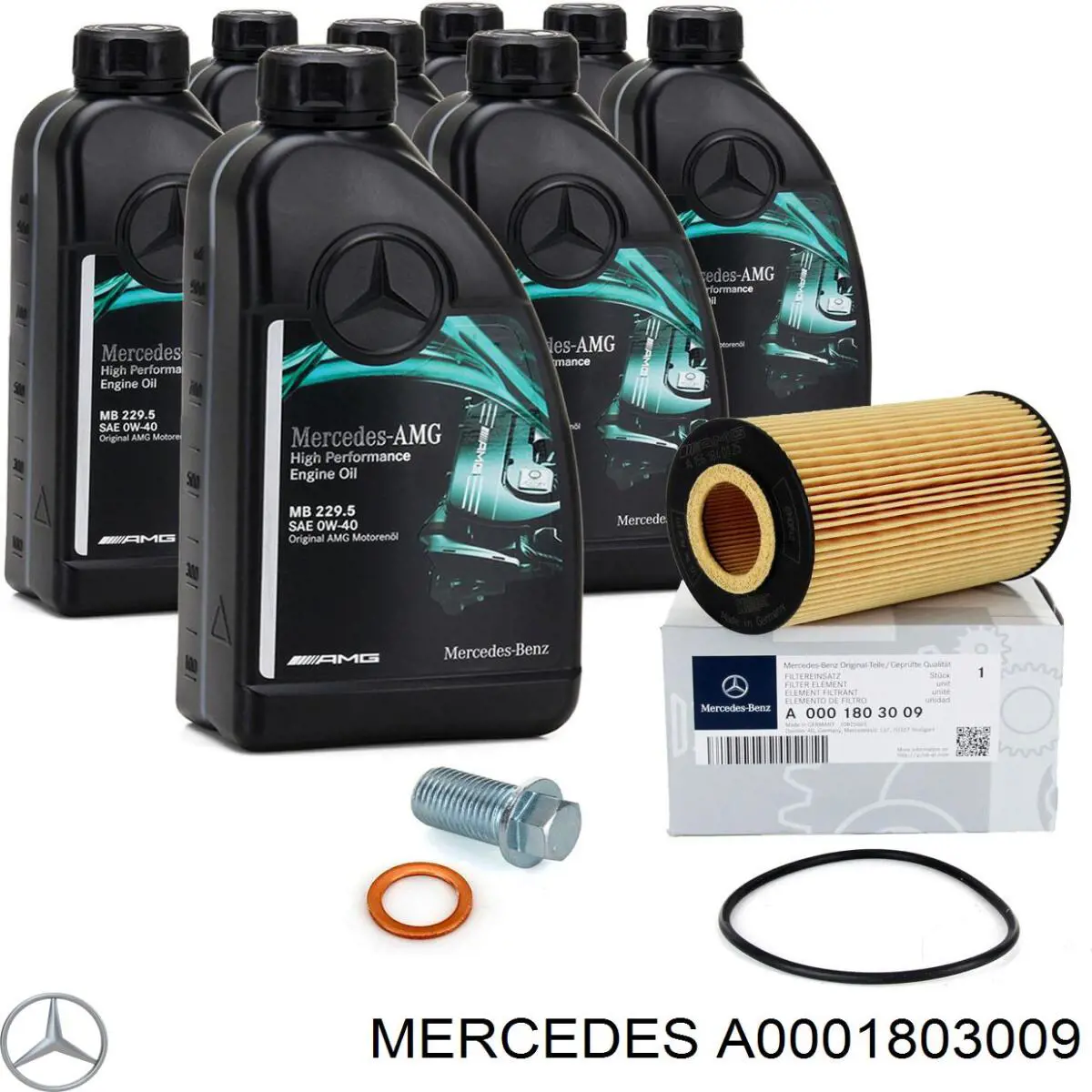 Купити A0001803009 Mercedes Фільтр очищення масла відцентровий