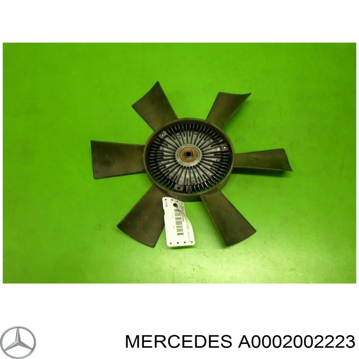 Шків віскомуфти (крильчатки) системи охолодження A0002002223 Mercedes