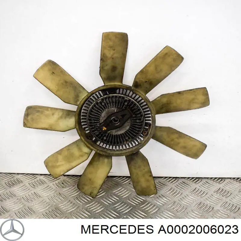 A0002006023 Mercedes Гідромуфта приводу вентилятора
