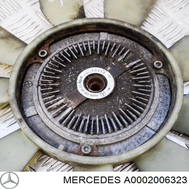 A0002006323 Mercedes Гідромуфта приводу вентилятора