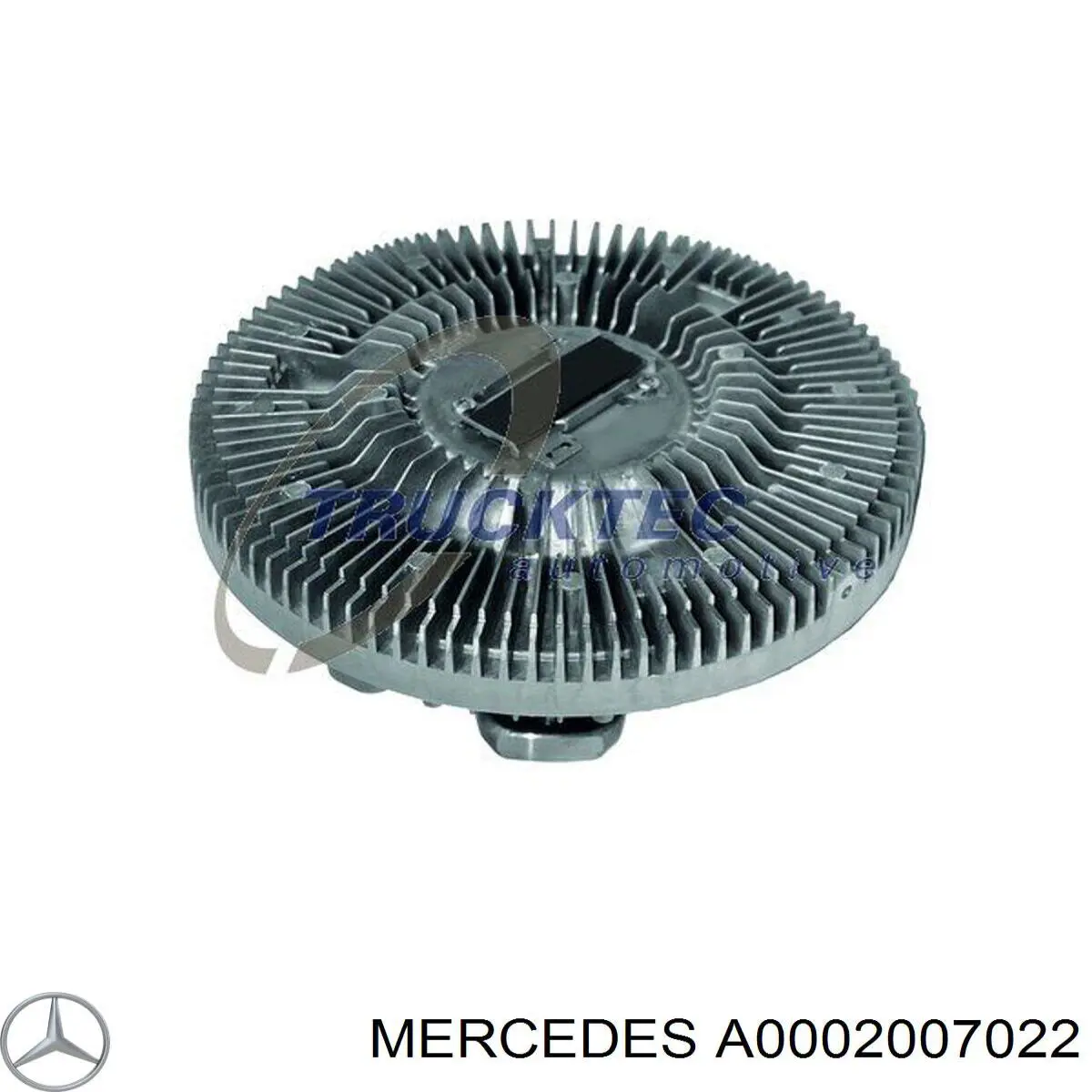 A0002007022 Mercedes Гідромуфта приводу вентилятора