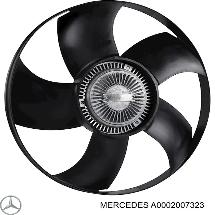 В'язкова муфта вентилятора Mercedes A0002007323 ціна, від 85.07 USD