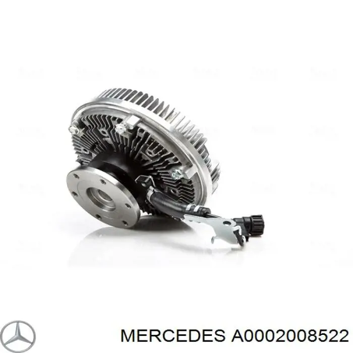Купити A0002008522 Mercedes Муфта вязкостная системи охолодження