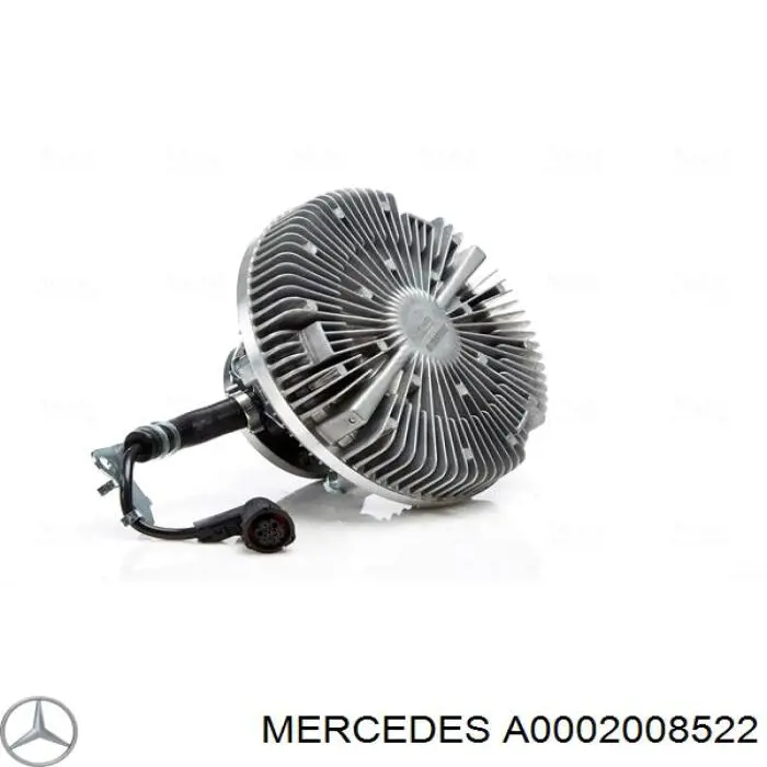 A0002008522 Mercedes Гідромуфта приводу вентилятора