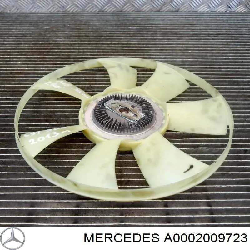A0002009723 Mercedes вентилятор/крильчатка радіатора охолодження