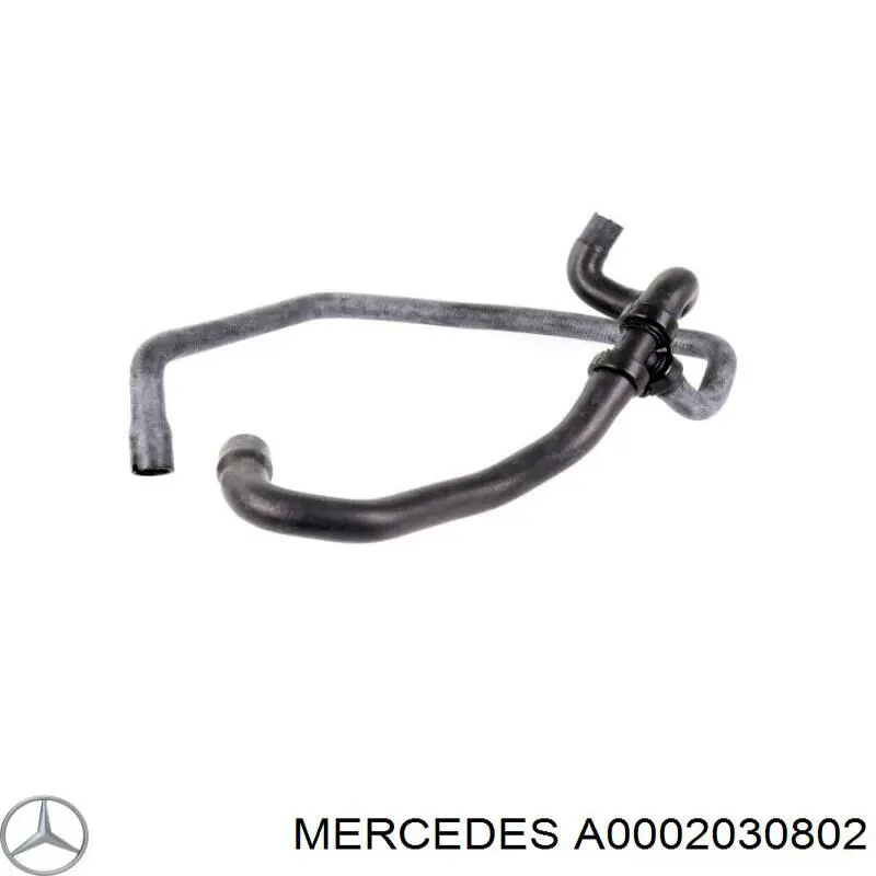 Шланг/патрубок системи охолодження Mercedes A0002030802 ціна, від 29.97 USD