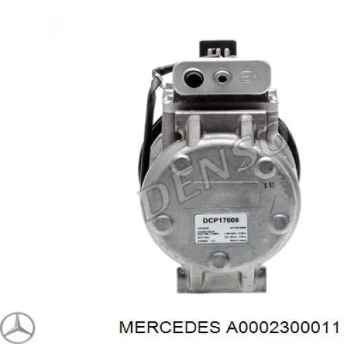 Компресор системи кондиціювання Mercedes A0002300011 ціна, від 580.97 USD