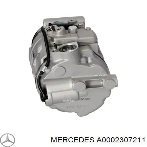 Компресор кондиціонера A0002307211 Mercedes