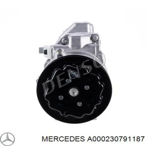 Компресор системи кондиціювання Mercedes A000230791187 ціна, від 80.68 USD