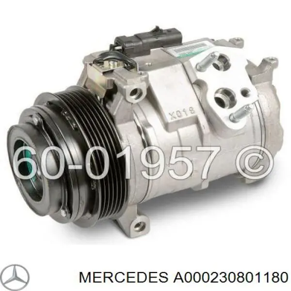 Купити A000230801180 Mercedes Компресор кліматичної установки