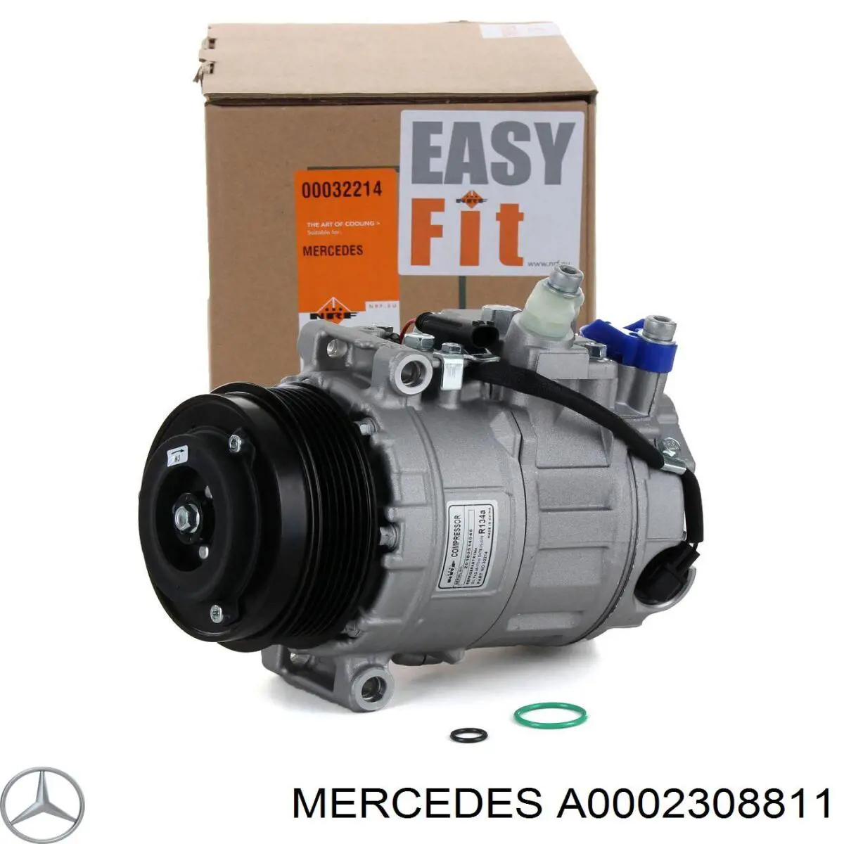 Компресор кондиціонера A0002308811 Mercedes