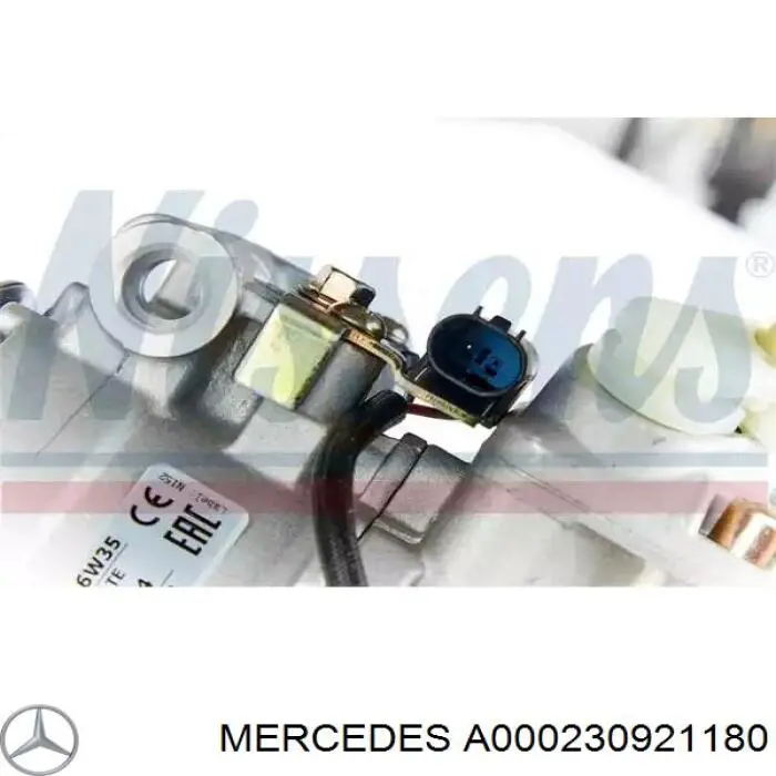 A000230921180 Mercedes компресор кондиціонера