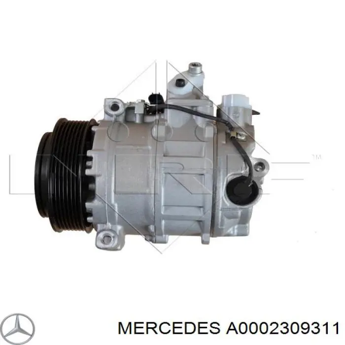 Компресор кондиціонера A0002309311 Mercedes