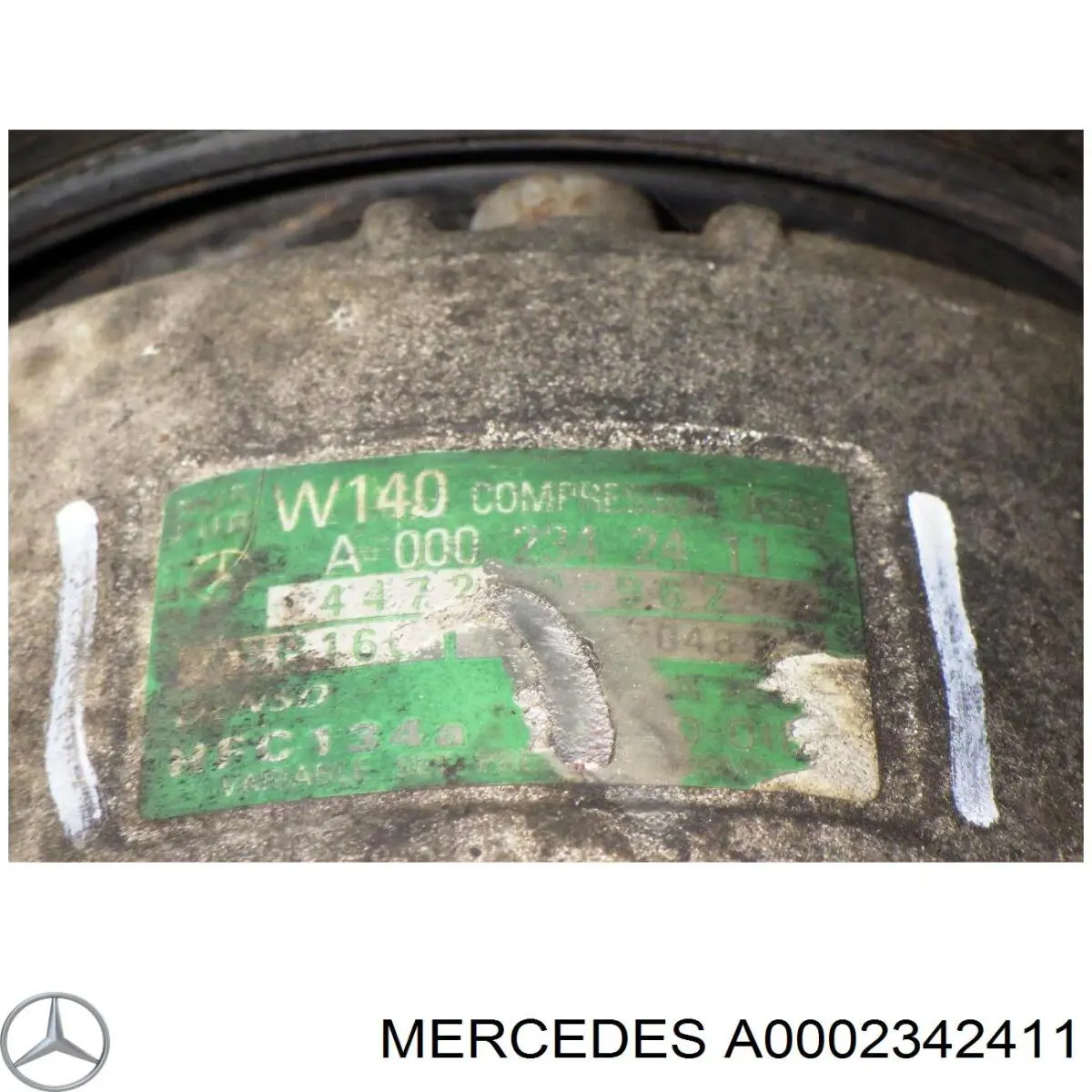 A0002342411 Mercedes компресор кондиціонера